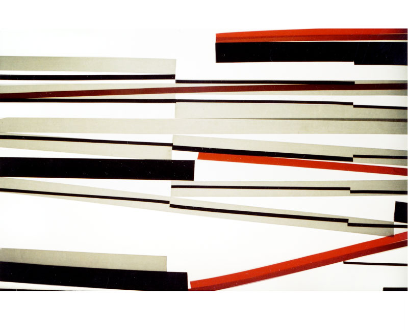 2005 isulating tape on perspex 75x45cm