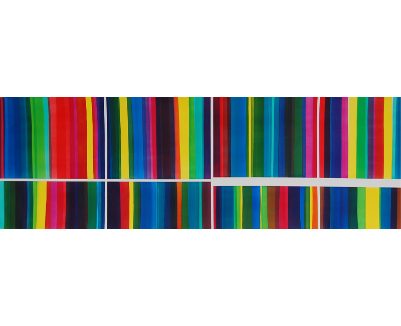 Drawing ink on paper 200x80cm