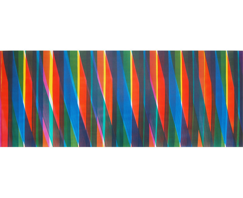Drawing ink on paper 200x80cm