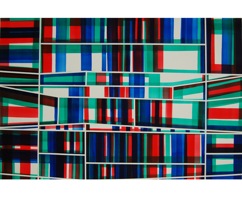 Drawing ink on paper 150x100cm