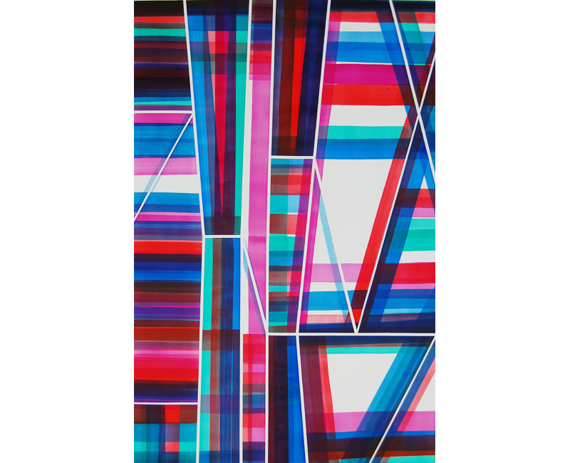 Drawing ink on paper 100x150cm