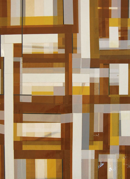 tape on paper 100x75 cm 2008 